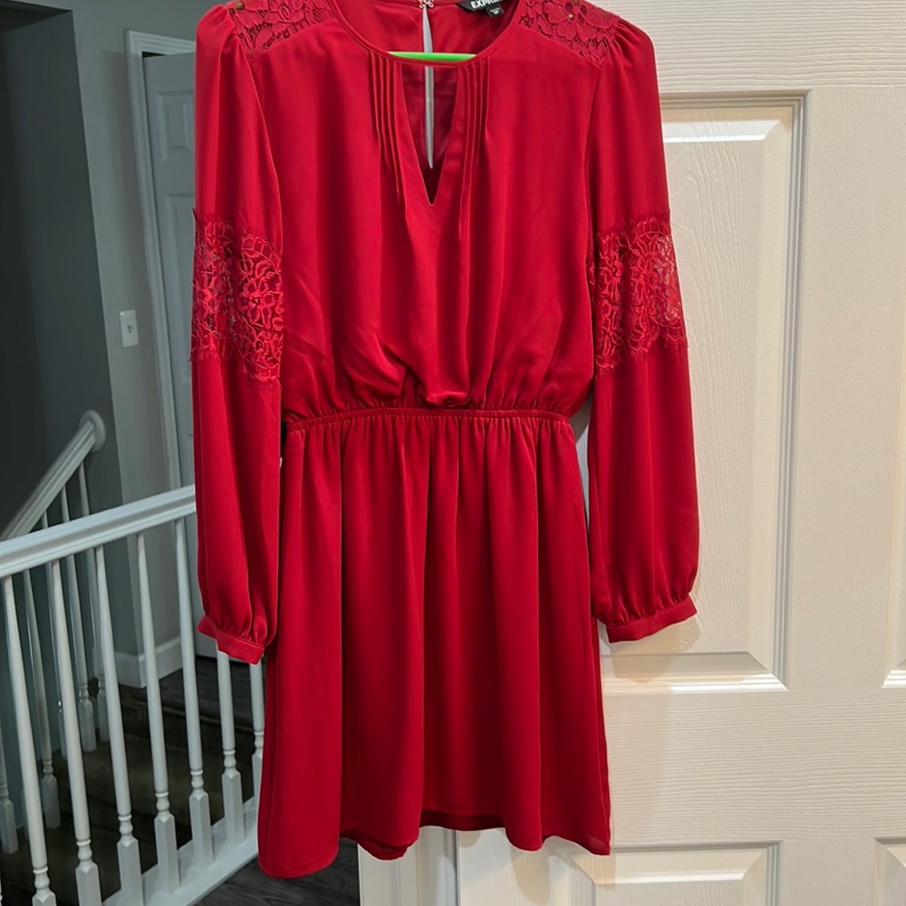 EUC Express long Sleeve dress